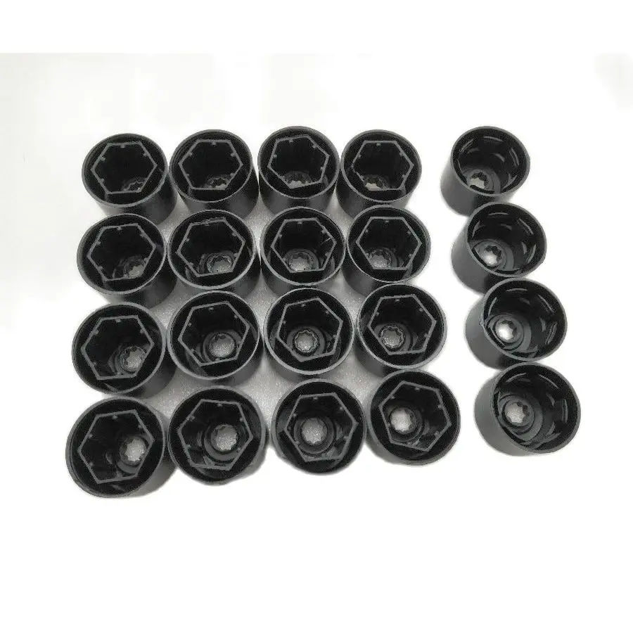 20 pcs 17mm car wheel nut Caps for Volkswagen Bora Sagitar Magotan Passat special Socket Auto cover bolt shaft bolt Rims protect