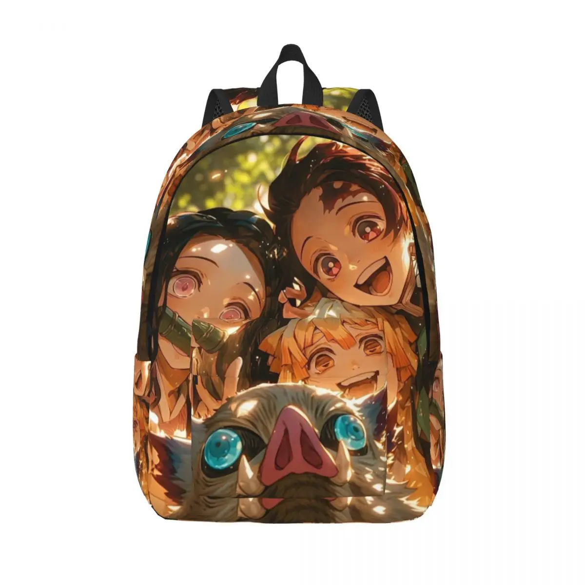 

Рюкзак Slayers Japan Manga Kimetsu No Yaiba для мужчин и женщин, повседневный школьный рабочий рюкзак, холщовые сумки для колледжа, подарок