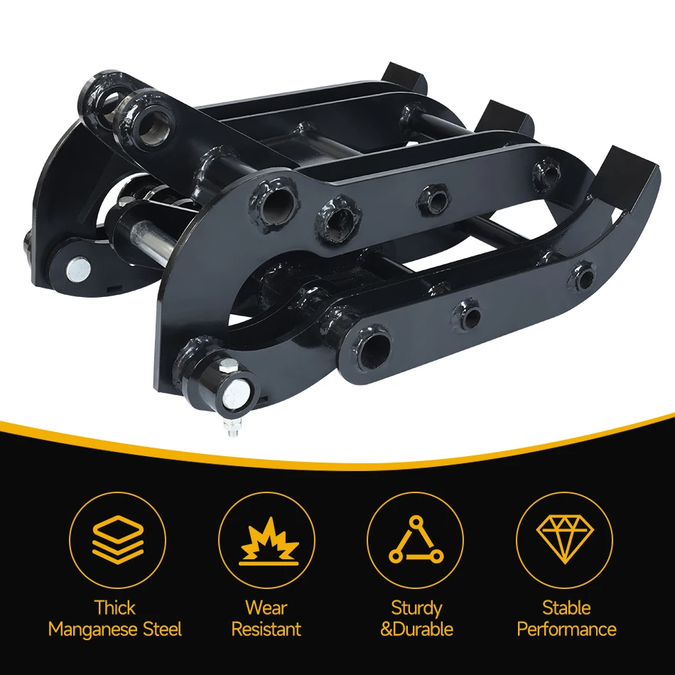 مرفق حفارة صغيرة سجل Grapple ملحق حفارة صغيرة انتزاع هيدروليكي حفارة دوارة انتزاع الأخشاب الهيدروليكي التي تسيطر عليها