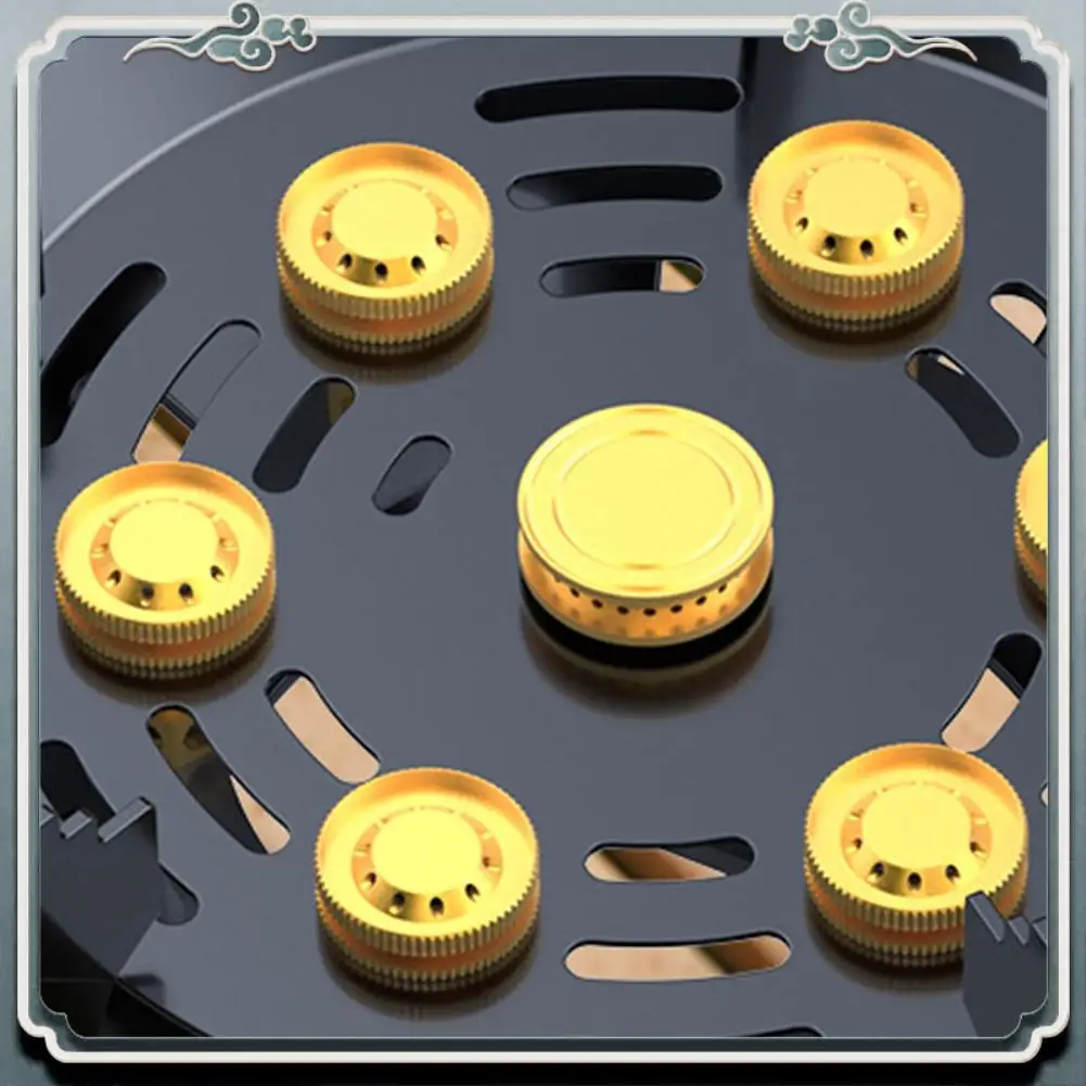 AC76-Outdoor Hiking Gas Stove,Camping Picnic BBQ Burner Portable Windproof Electronic Ignition Stoves,21000W