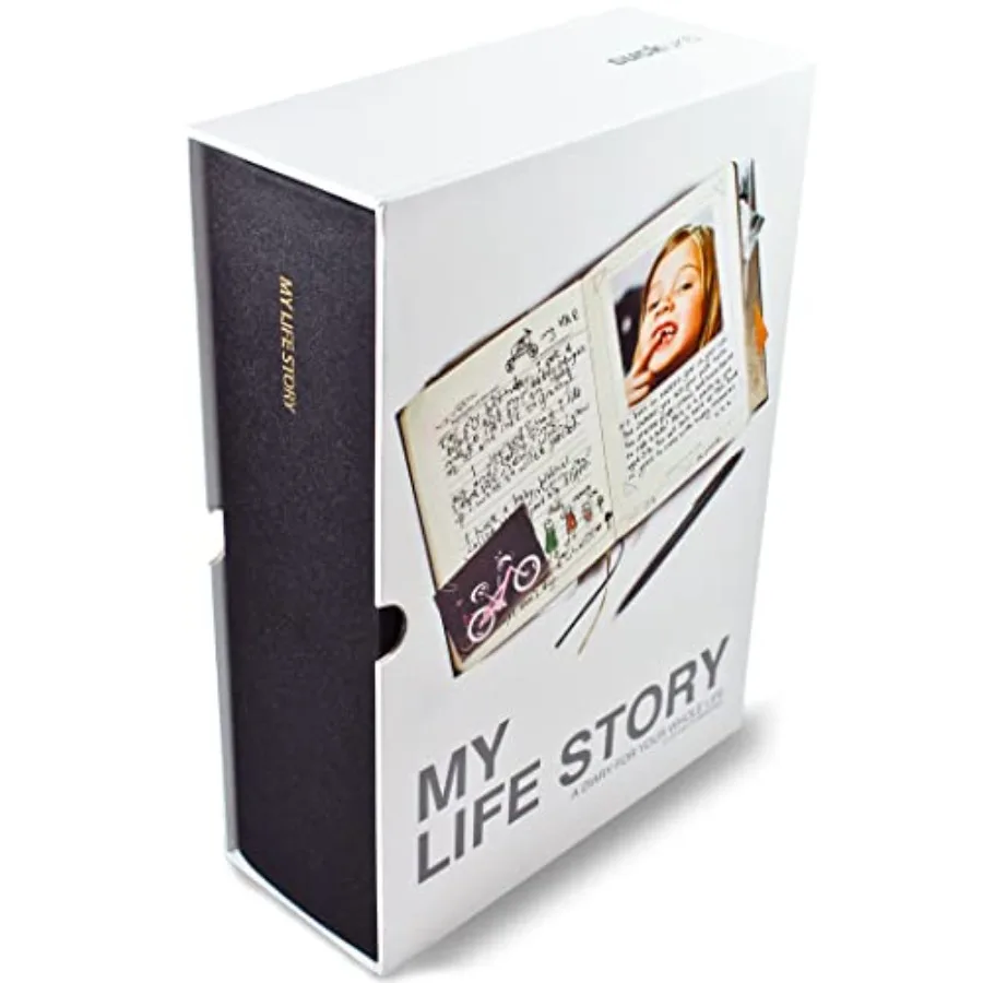 

Our Life Story Journal 100 Year Diary Journal Notebook Create Your Own Baby Book Diary and Christening Gifts For Boys and Girls