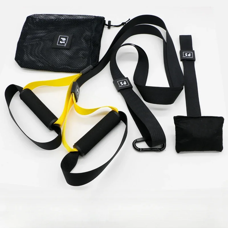 Trx Suspension Training with Tension Strap Door on Horizontal Bar Strap Abs Fitness Strap Home Suspension Training System