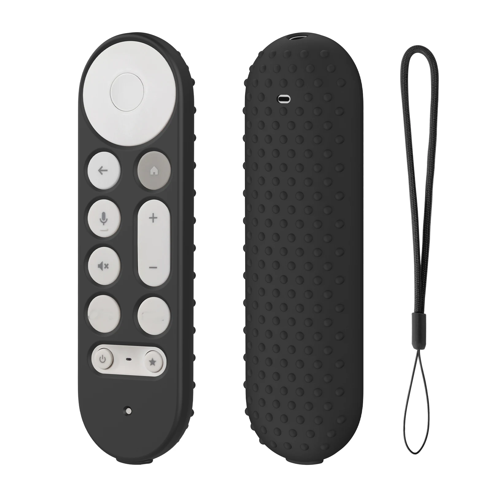 

​Silicone Remote Controller Cases Protective Covers For Google TV Streamer 4K TV 2024 for Google GY3LE Remote Controller