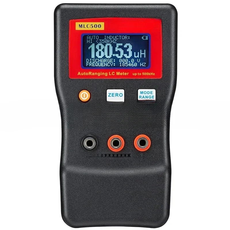 Capacitor Inductometer MlC500 Capacitance Meter Digital Display High Precision 1% Digital Anti-Burn Automatic Range Tester