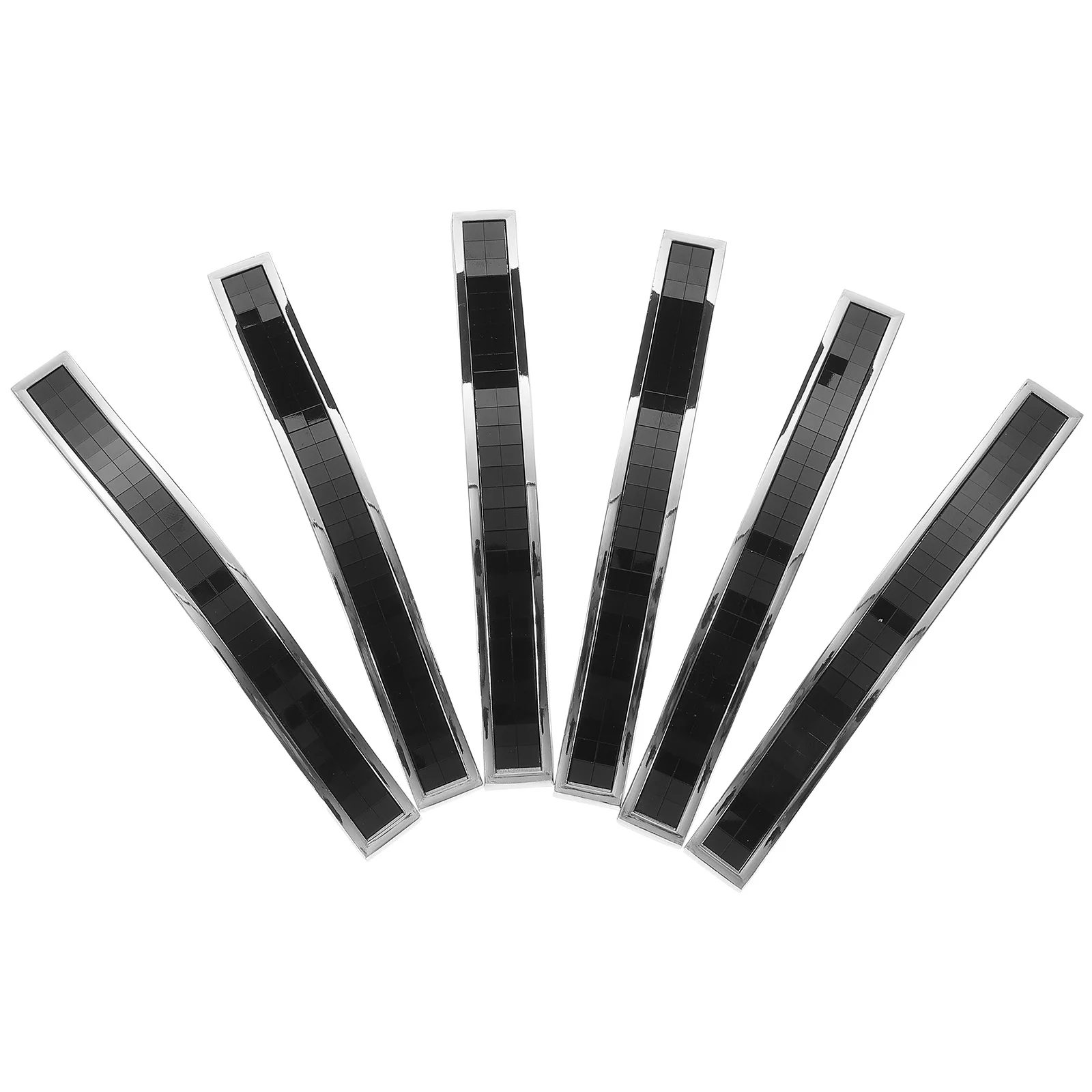 

8pcs Drawer Pulls Handle Zinc Alloy Modern Cabinet Door Handles For Kitchen Drawer Cupboard Wardrobe Furniture Black