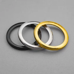 41 mm Stainless Steel Turbo Bezel for SKX007 SRPD SKX009 SKX011 SKX171 SKX173 Case Rotating Bezel Diving Watch Module Parts