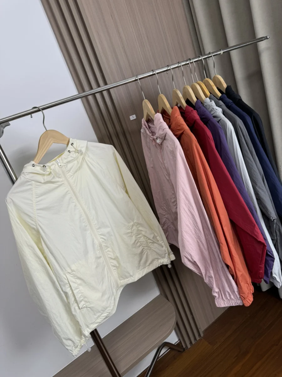 

Уличная летняя легкая дышащая одежда для пар, солнцезащитная одежда, мужская и женская модная верхняя одежда, пальто