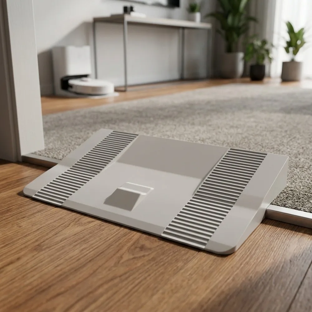 Non Slip Climbing For Ramp Mat Designed for Ecovacs T90 T90PRO For X12 Robot Vacuums to Navigate Height Differences Safely