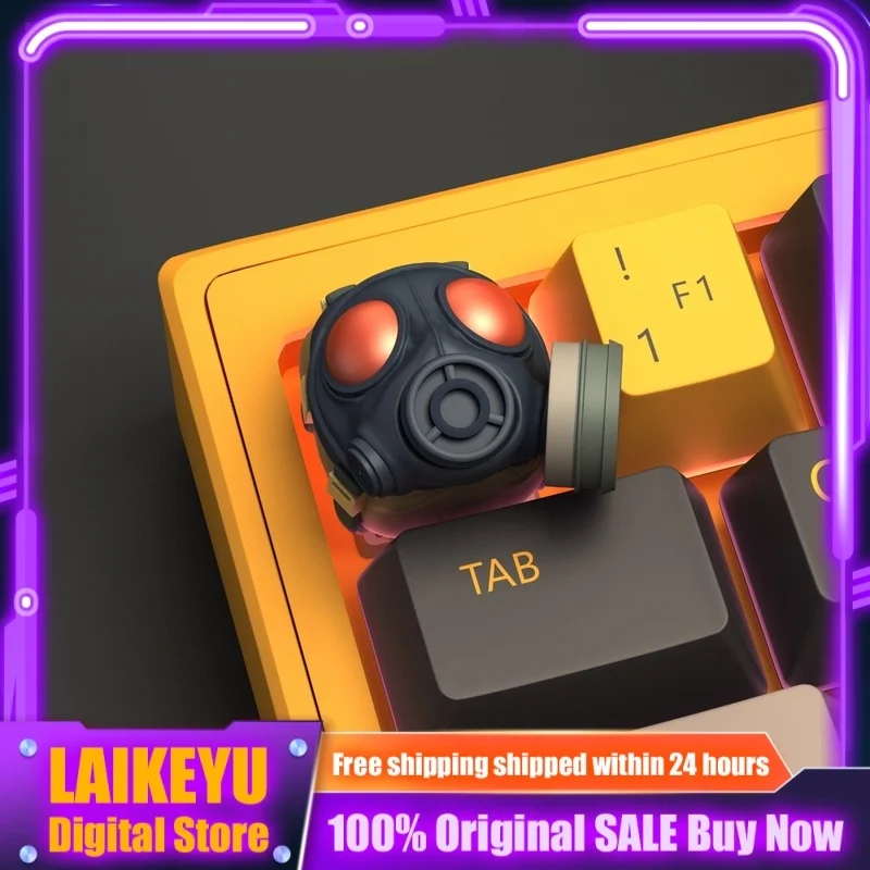 CSGO Gamers Fly Head Keycap Mechanical Keyboard DIY Custom Keycap Cross Axis PC Gaming Keyboard Accessories Gift Collection