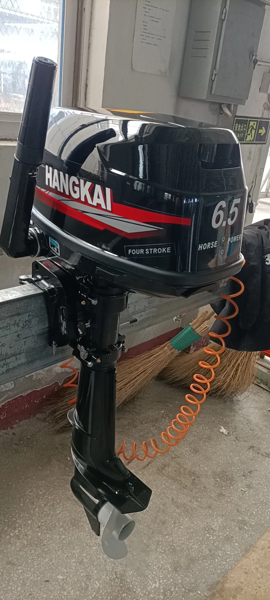 New 4 Stroke 6.5HP Outbord Engine Motor Water Cooling System Outboard Motor Hand-Start Boat Motor High Quality