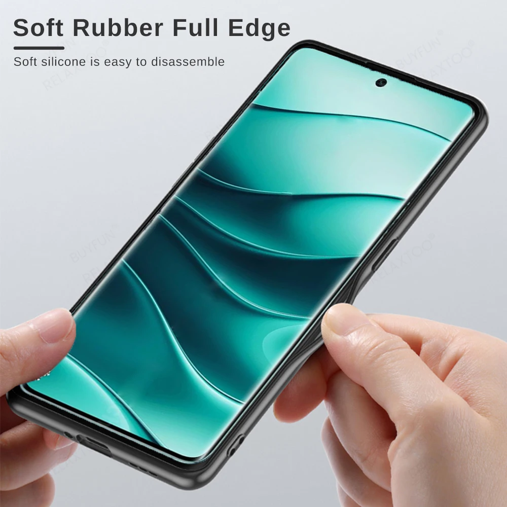 Sheepskin Pattern Shell Readmi note14proplus 5G TPU Soft Frame Case For Xiaomi Redmi Note 14 Pro Plus 2024 fundas Lens Protect