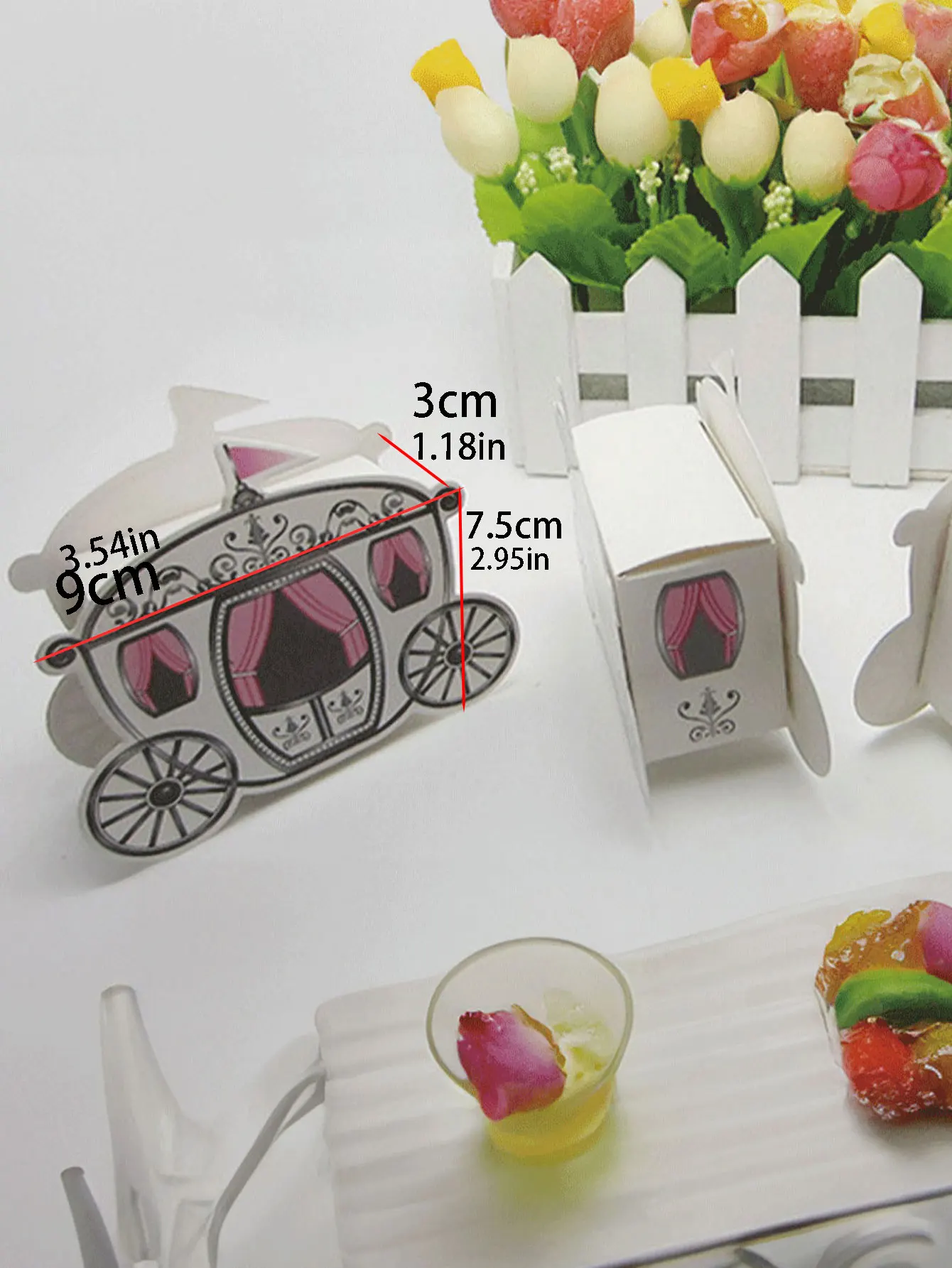 Pumpkin carriage cart cart box candy gift wrapping box children's day gift wrapping birthday party gift wrapping