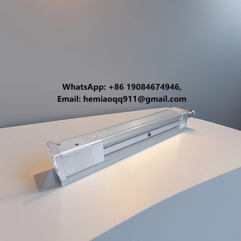 

LIND LOE63 500mm Aluminum Electric Piston Cylinder Seal Bearing Standard Light-Duty for Dispensing Machine Logistics Sorting