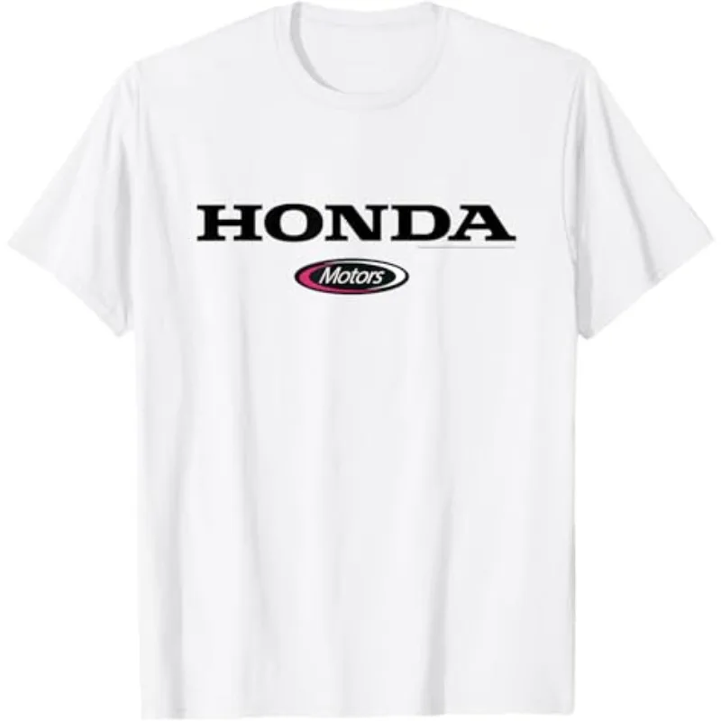 

Honda Men's and Women's T-shirt Racing Motorcycle Cultural Shirt Summer Riding Off-road Sports Loose Versatile Short Sleeves