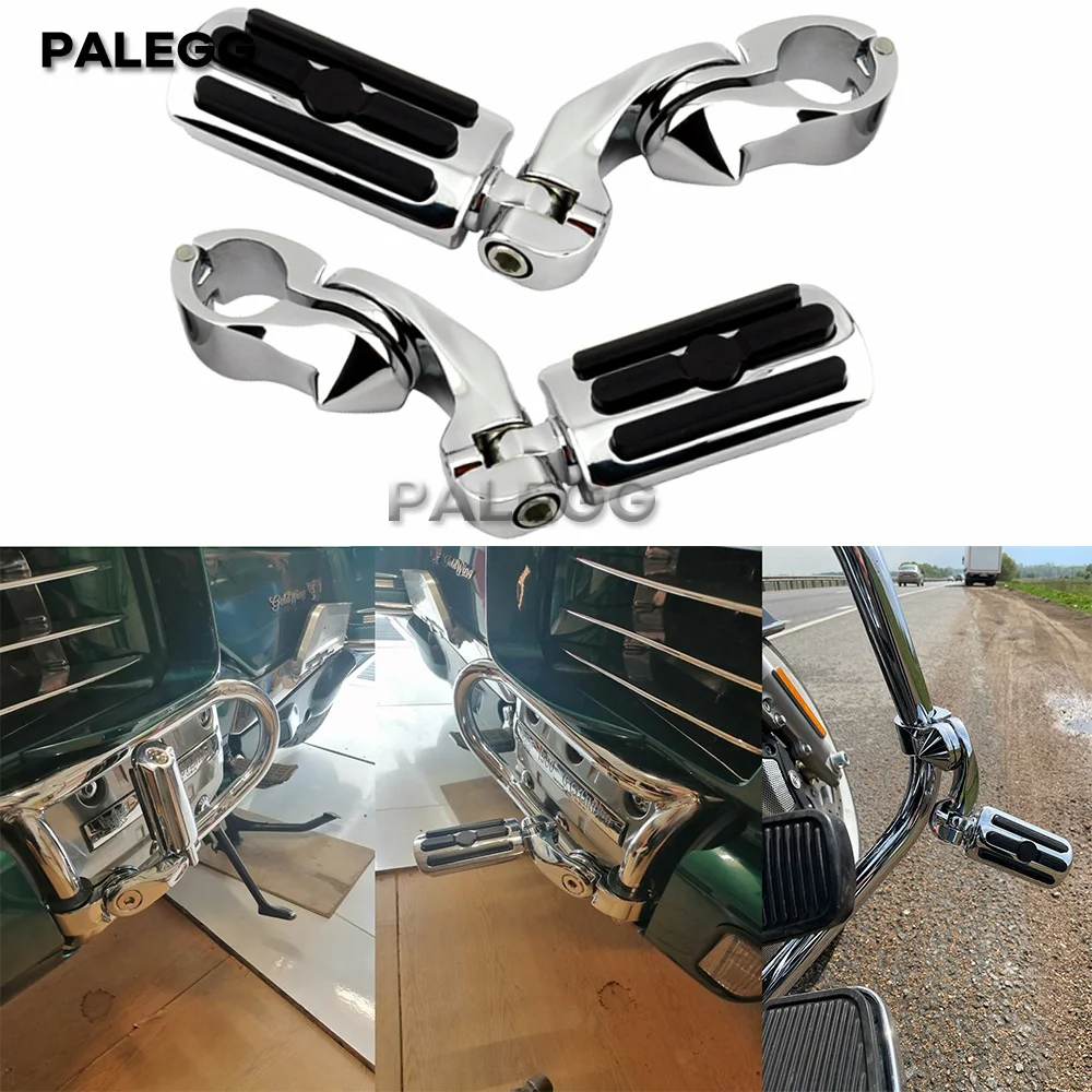 1,25 "Motorrad Motor Schutz Autobahn Pegs Fußrasten Für Harley Honda Touring Sportster Davidson Road King Street Glide Low Rider