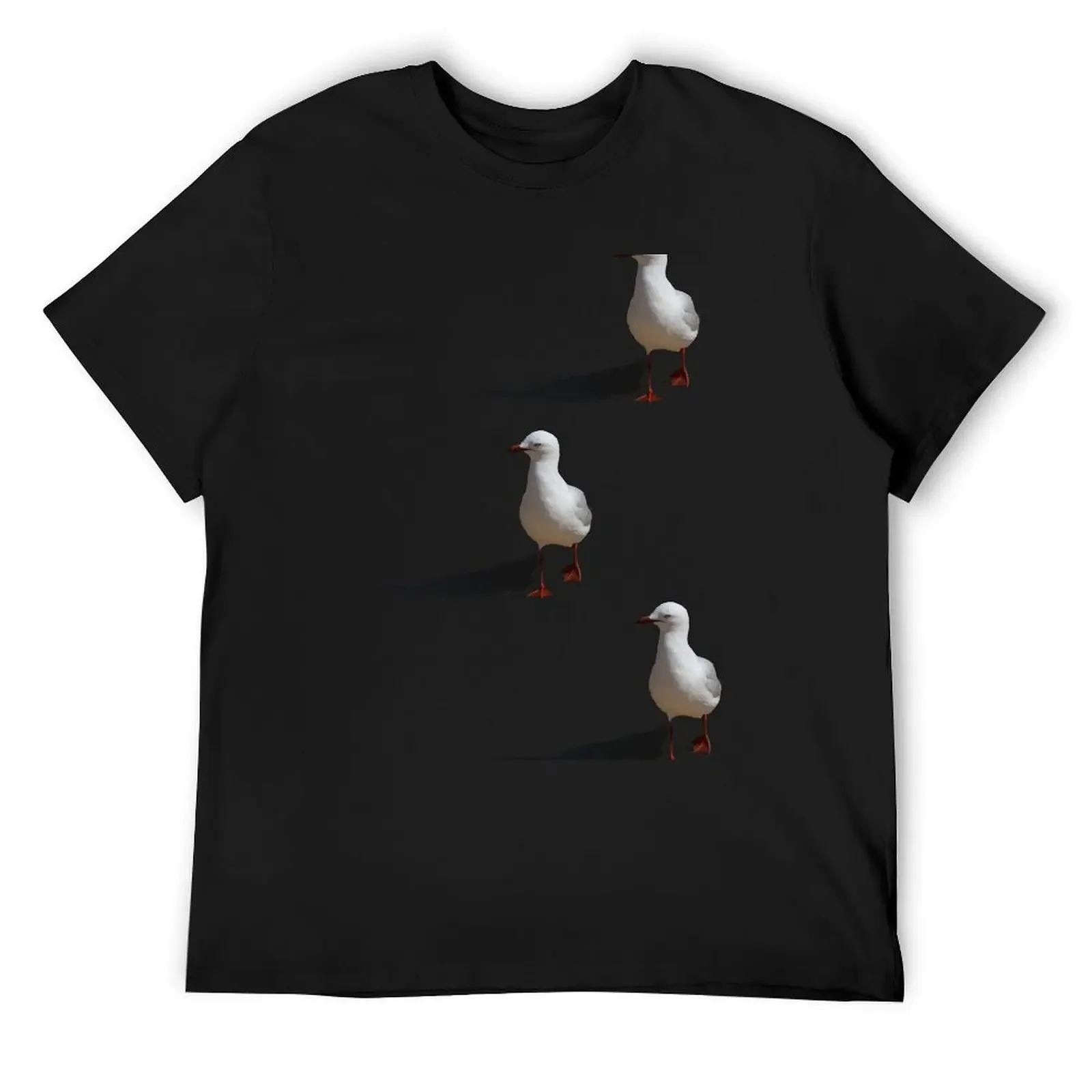 Seagull T-Shirt boys animal print sports fans t shirts for men