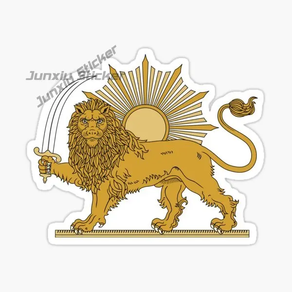 

IRAN persia National Flag and Emblem Automotive Stickers Vinyl Self Adhesive Waterproof Automotive Decoration Automotive Parts