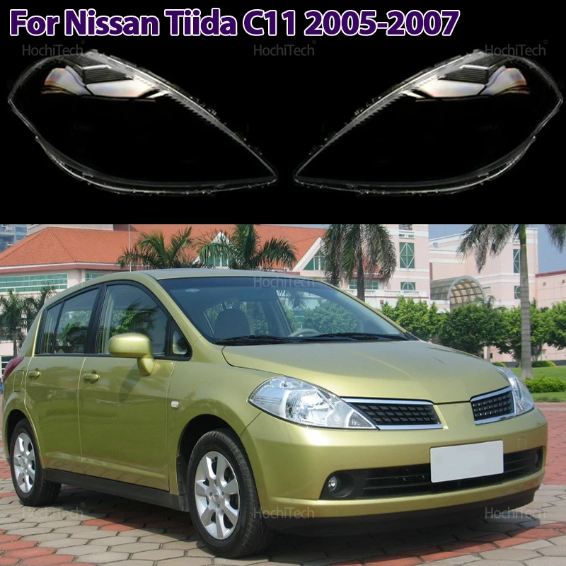 

Auto Accessory Replace Transparent PC Lights Shell Headlight Lens Cover for Nissan Tiida Latio C11 2005 2006 2007