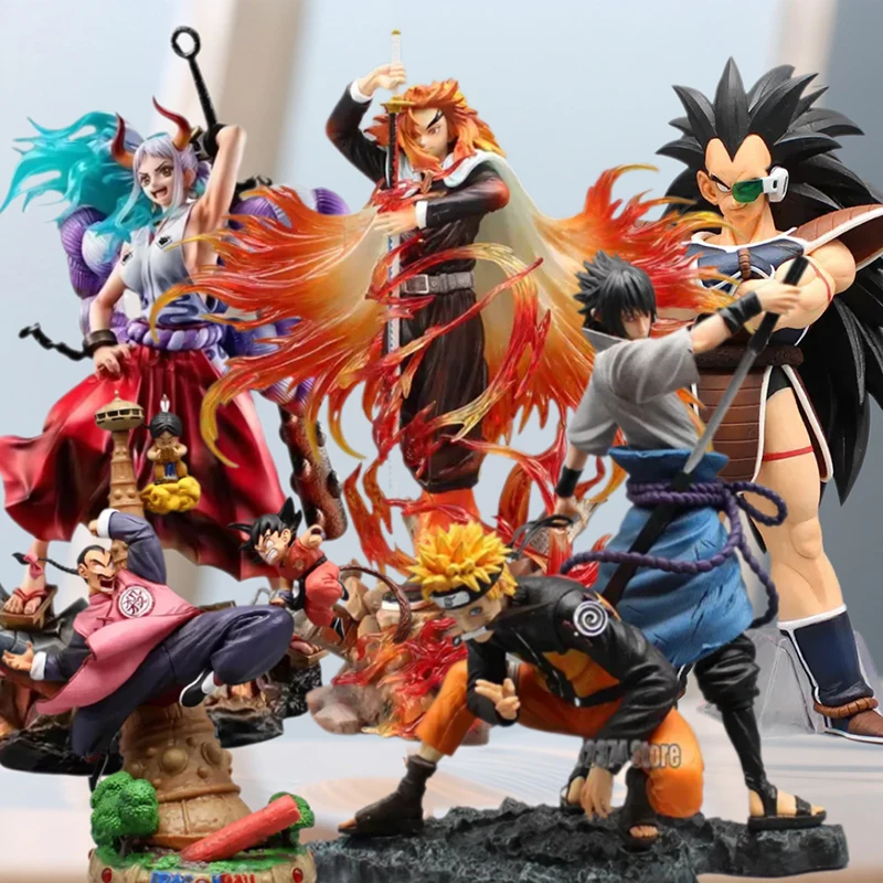 

Anime One Piece Model Wano Country Yamato Figurine GK Kaidou Daughter Yamato Action Figures Warring PVC Collection Toys Gift
