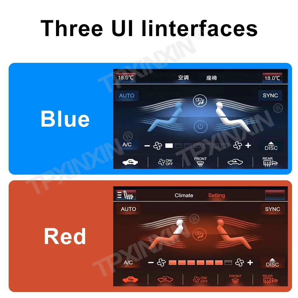 

Кондиционер, климатическая доска для Honda Avancier 2016-2022, панель переменного тока, ЖК-дисплей, сенсорный экран климат-контроля, монитор кондиционера