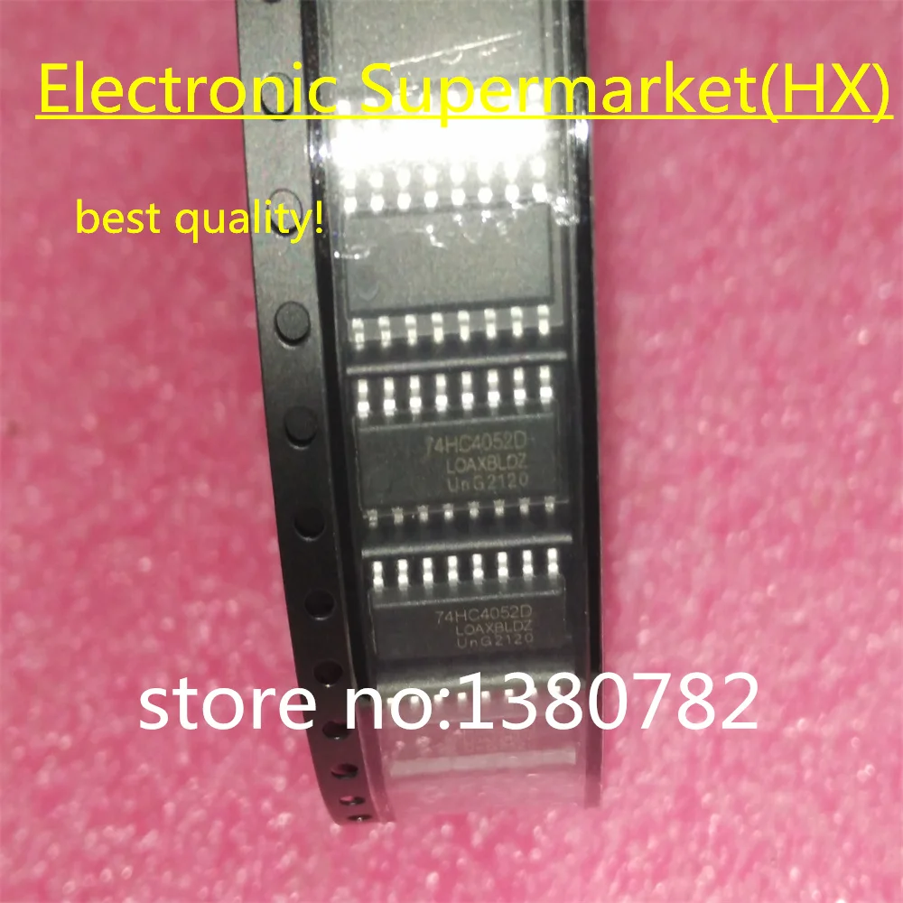 

Free Shipping 200pcs/lots 74HC4052D 74HC4052 SOP-16 New original IC In stock!