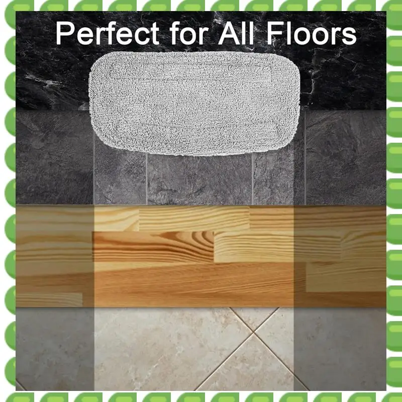 

A04V Compatible With Gorfanty Steam Mop GF-6610 Washable, Highly Absorbent Microfiber Steam Mop Pads