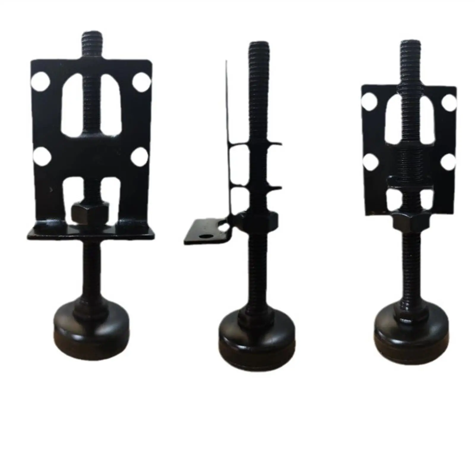 Adjustable Leveling Feet Leg Levelers Versatile Furniture Mounting Brackets Heavy Duty Furniture Levelers for Cabinet Table