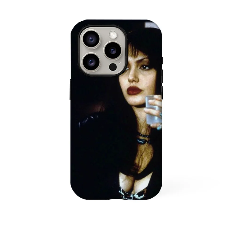 Angelinas Girl Actor J-Jolie Phone Case Film Shell For IPhone 16 15 14 13 12 11 Pro Max Plus