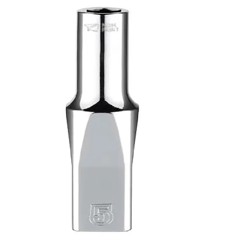 

1/4 in. Drive 5mm Metric 6-Point Deep Socket with FOUR FLAT Sides