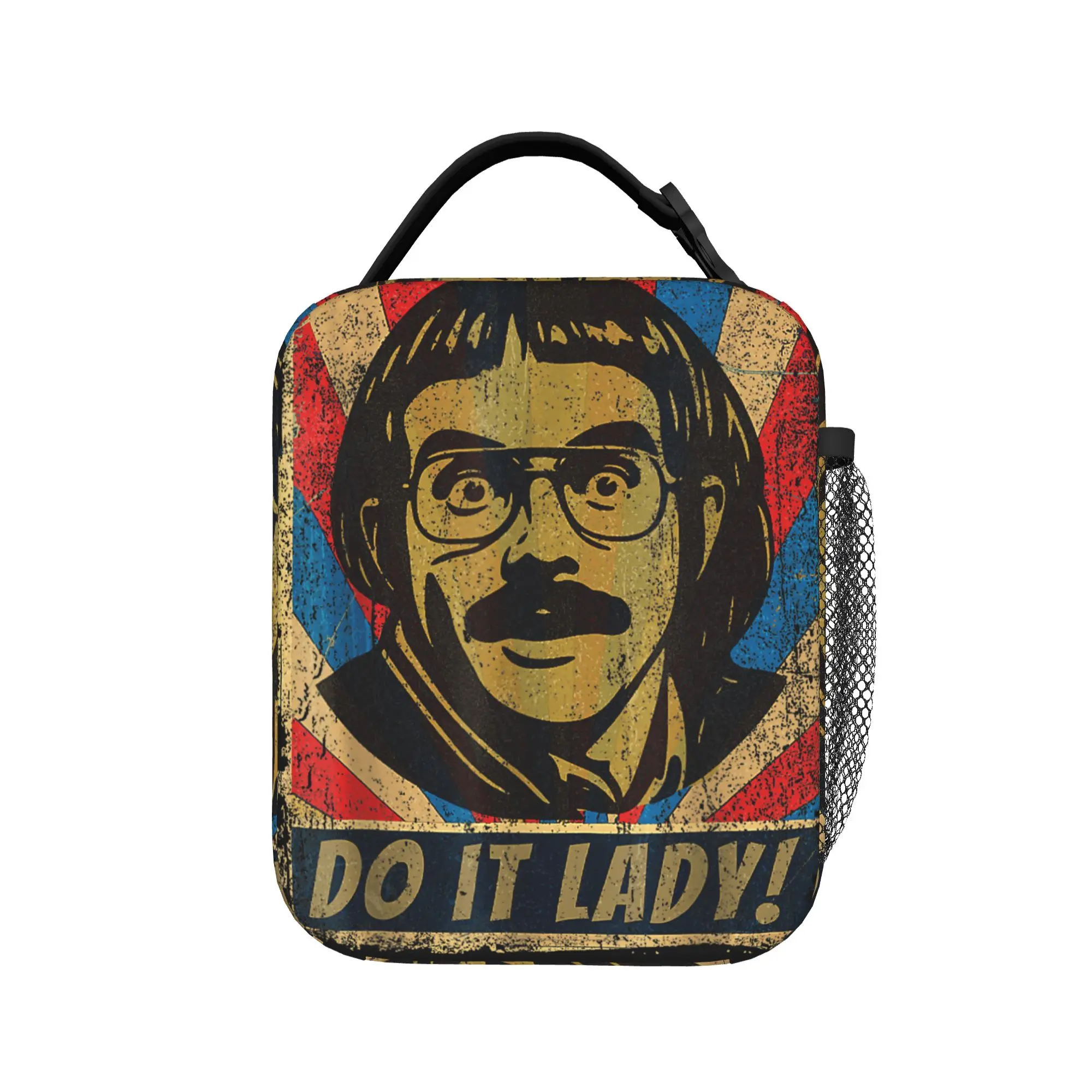 

Забавная термосумка для обеда «Do It Lady Chit Humor», портативный изолированный ланч-бокс, дизайнерская сумка-холодильник для мужчин, дорожная термосумка из оксфорда