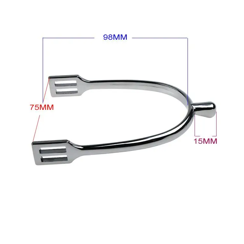 

Small Size Horse Spurs for Women Silvery Zinc Alloy Equestrian Gear Accessory for Rodeo Western Ranch