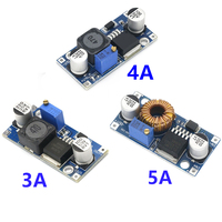 1Piece Adjustable DC To DC LM2596 LM2596S XL4015 Buck Boost Module 3A 4A 5A Step-down Power Supply Regulator Module