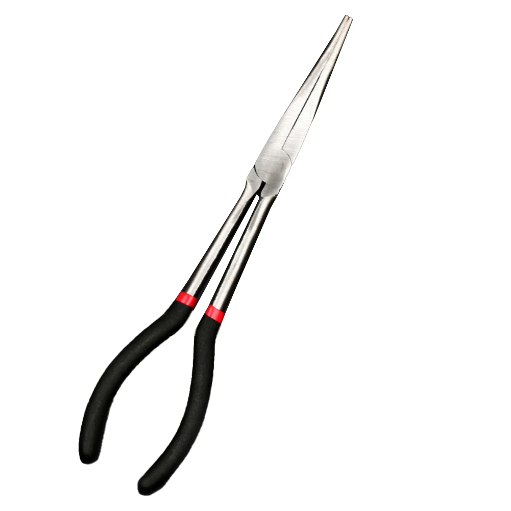 

11 Inch Pliers Curved Nose Pliers Woodworking Toolboxes Ergonomic Anti-slip Grip High-Quality Grips Humanized Design
