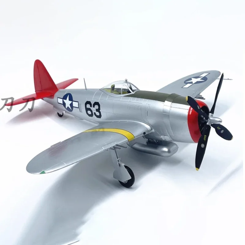 1:48 Scale WW American P47D Thunderbolt fighter Plastic Simulation Finished Model Static Decoration Souvenir Gifts For Adult Boy