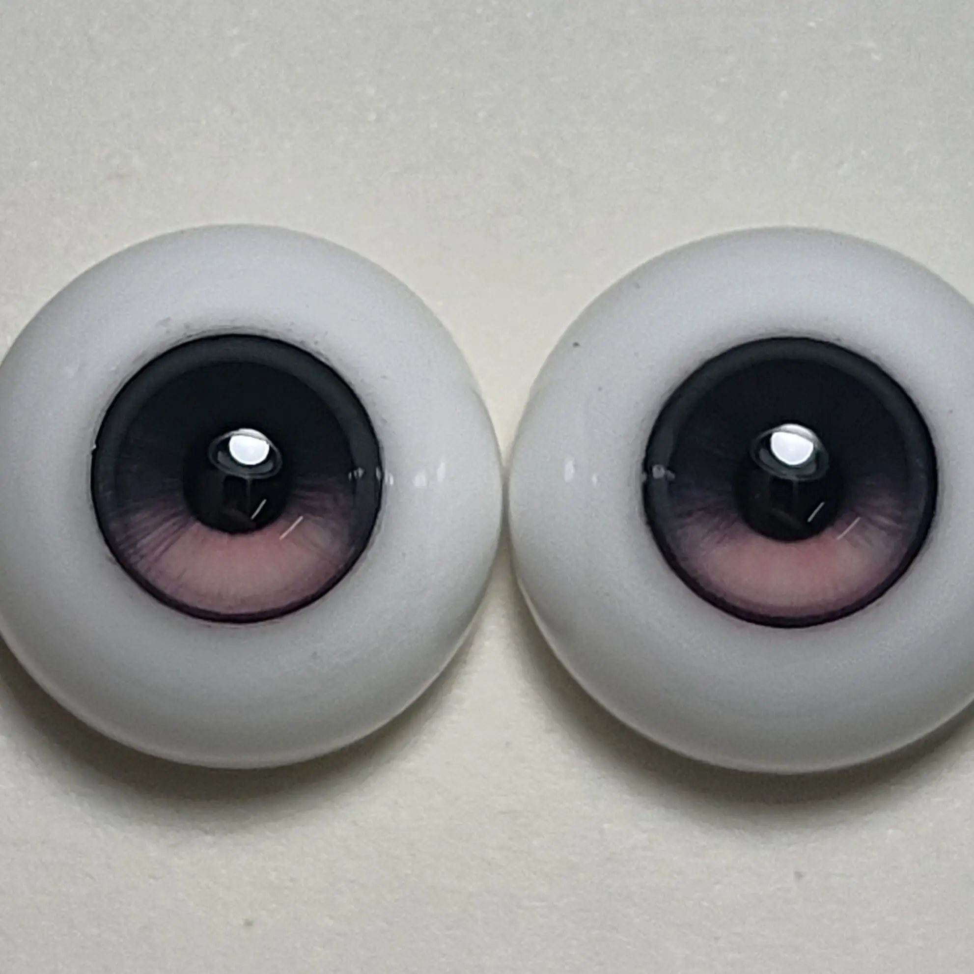 Doll Eyes 10/12/14/16/18/20/30mm Plaster Human Realistic Eyeball  for Bjd Ob11 Doll Diy Girl Toys Stereoscopic Doll Accessories