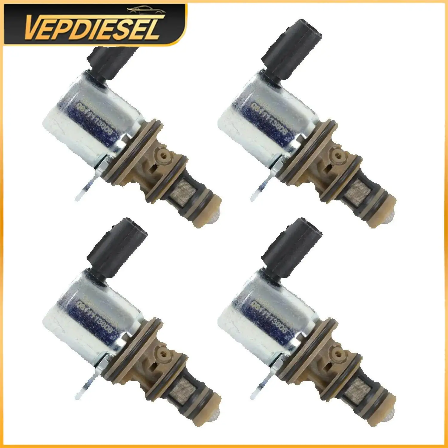 53022298AA 4pc Engine Multiple Displacement Solenoid VVT for Chrysler 300 Dodge Ram 1500 2500 5.7L 6.4L 2010-2023