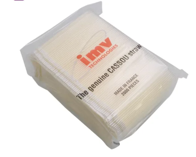 0.25/0.5ml Cattle Frozen Semen Fine Tube IMV Bovine Frozen Seminal Tube 2000 Pcs Cow Artificial Insemination Freezes Fine Tube