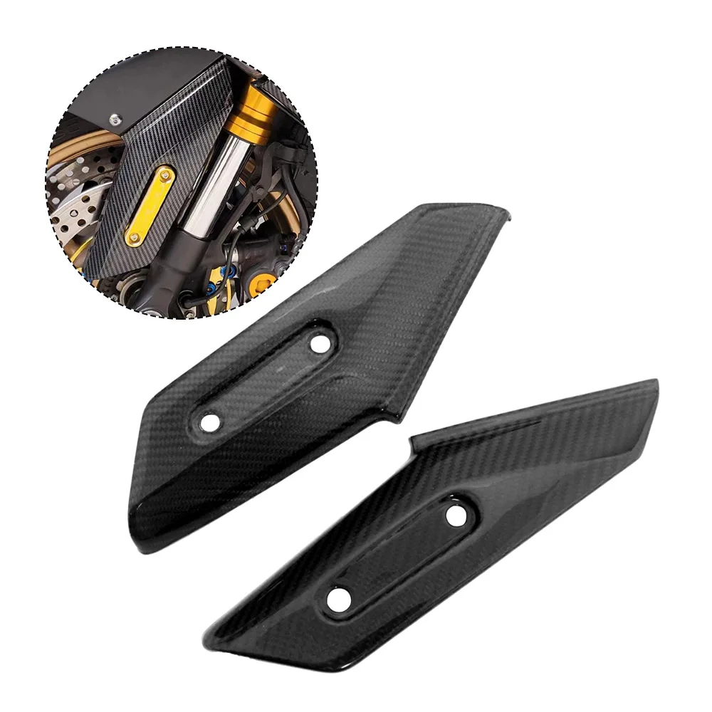 

Motorcycle Accessories 1Pair Real Carbon Fiber Front Fender Side Panel Cover Fairing Fit For Yamaha TMAX 530 560 2015-2020