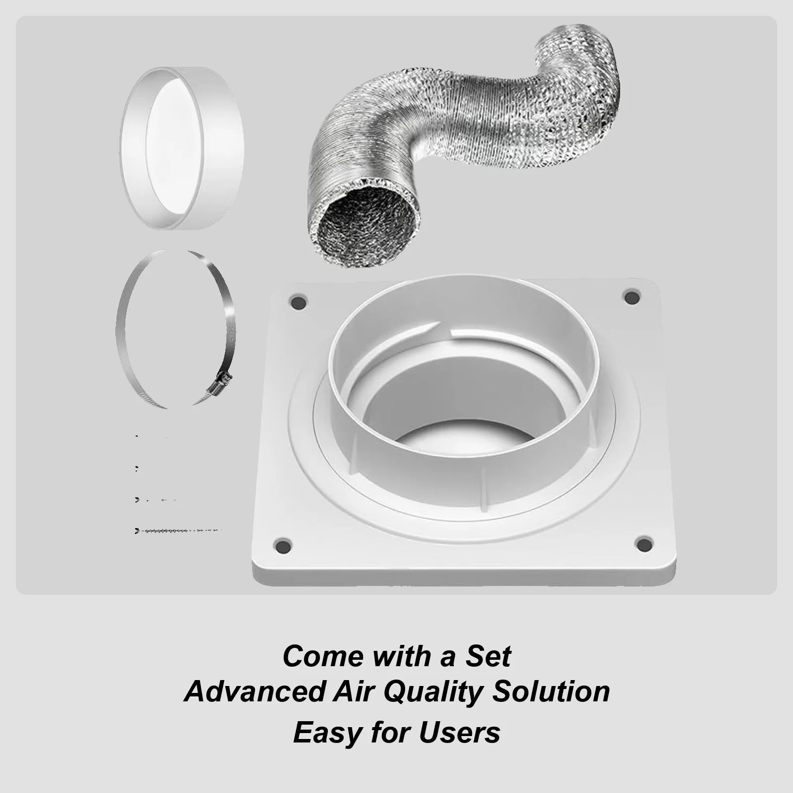 

Портативный комплект вентиляционного отверстия для окна переменного тока, портативный комплект выхлопного шланга переменного тока, оконный комплект, регулируемый разъем, уплотнительное кольцо для лета, охлаждающие воздуховод для дома