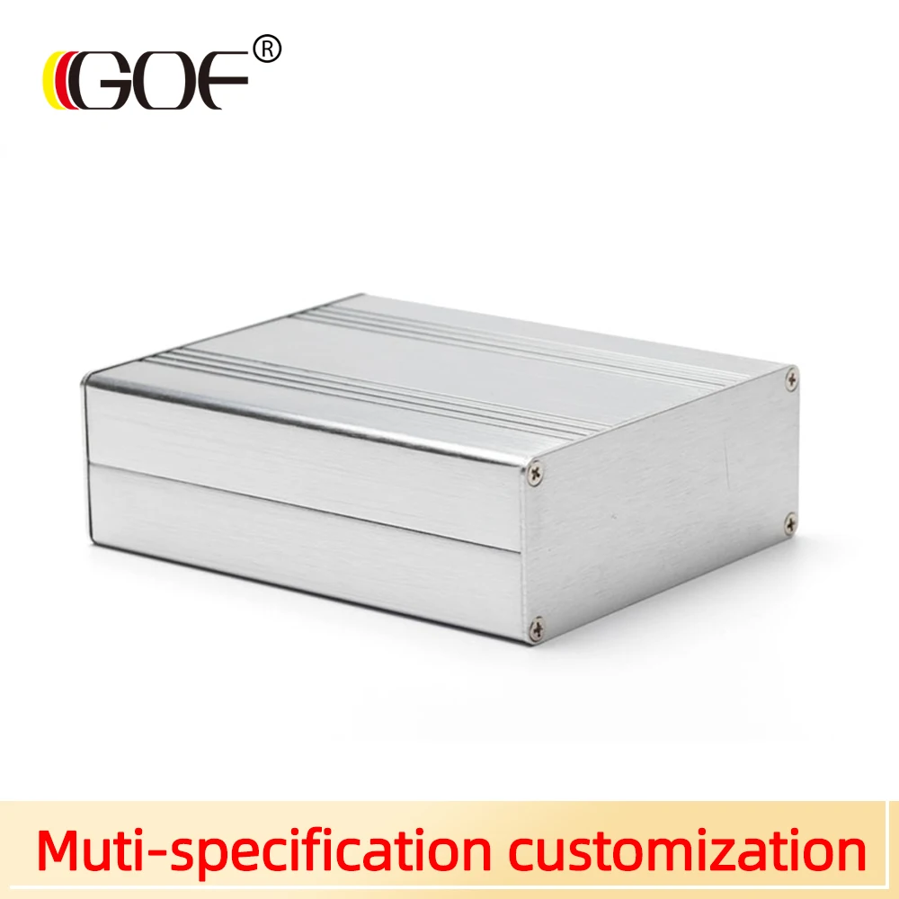 Custom Metal Housing Battery Electrica Case Outdoor Telecom Electronic Enclosures Aluminum Instrument Box H11 90*36MM