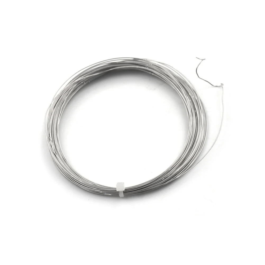 1pc Nichrome Wire Durable 0.5mm Nichrome Wire 10m Length Resistance Resistor AWG Wire High Quality