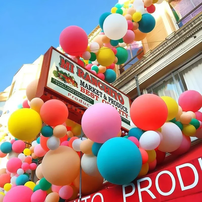 

10-36inch Baby's Birthday Party Decoration Balloon Color Candy Balloon Advanced Matte Latex Helium Balloon Wedding Decoration