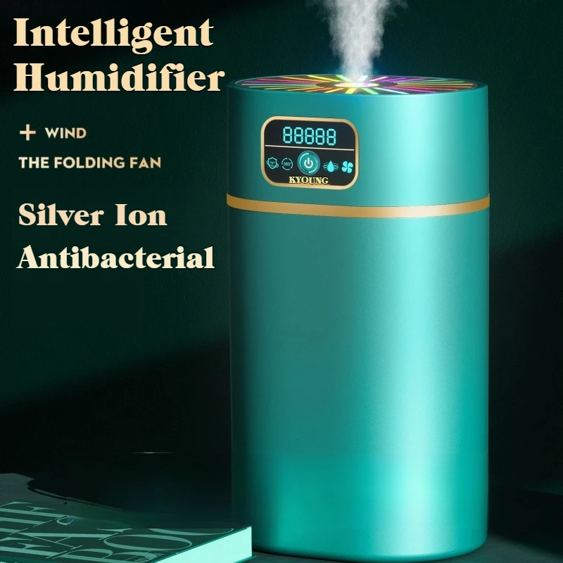 ناشر الروائح العلاجية - رذاذ الهواء الصامت، مرطب USB وأضواء ملونة ذكية، منقي هواء المنزل والسيارة #1