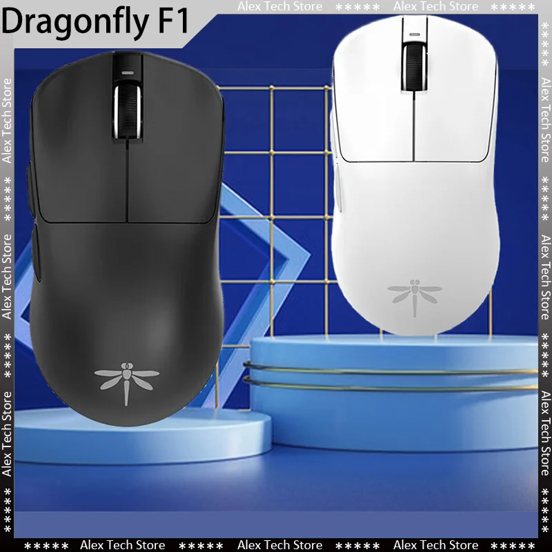 

VGN Dragonfly F1 Wireless Mouse 2.4G PAW3395 2Mode LightWeight FPS Low Delay Office Laptop Office Gamer PC Gaming Mouse Gifts