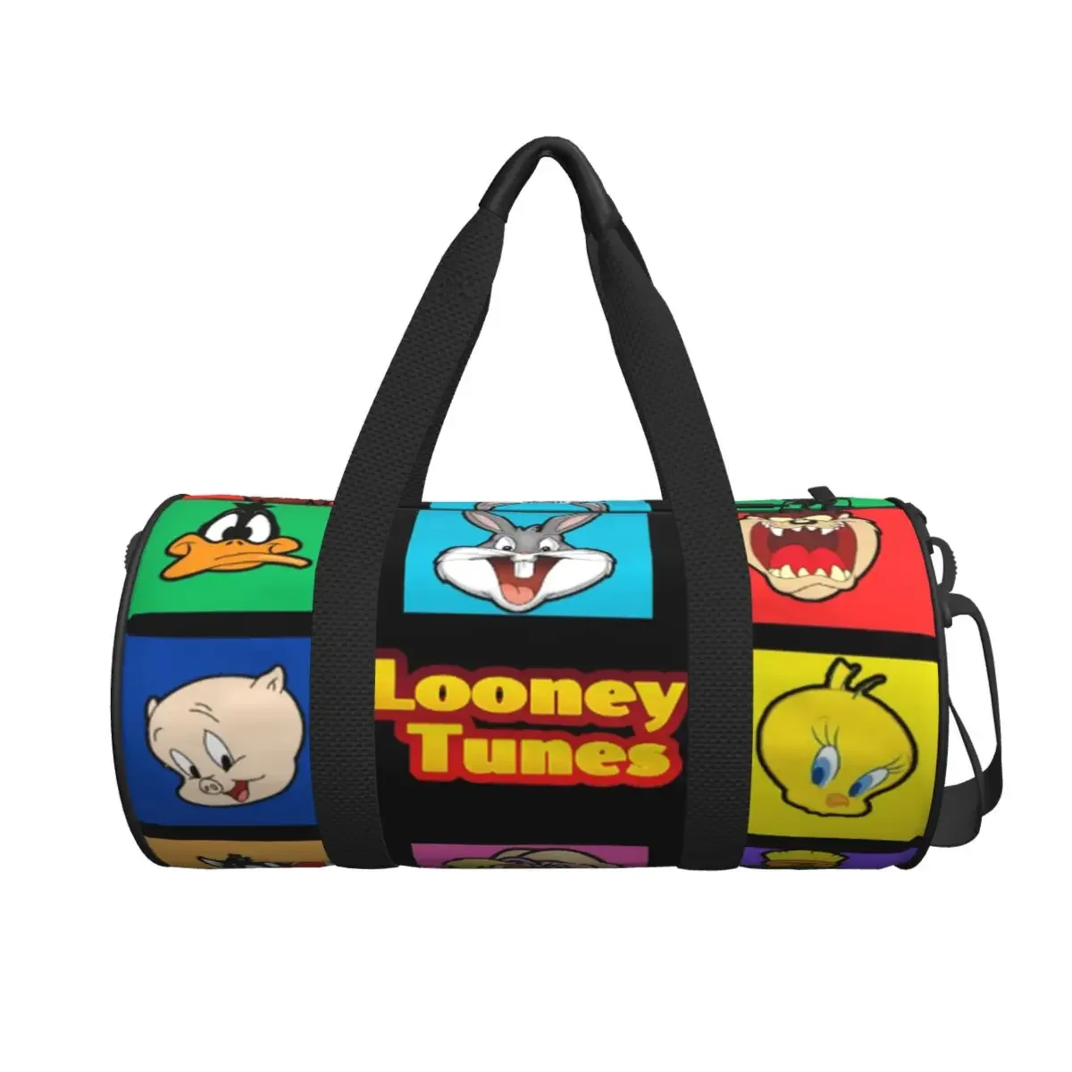 

Looney Tunes Large Duffle Gym Bag Waterproof Duffle Travel Bags Handbags Fitness bag