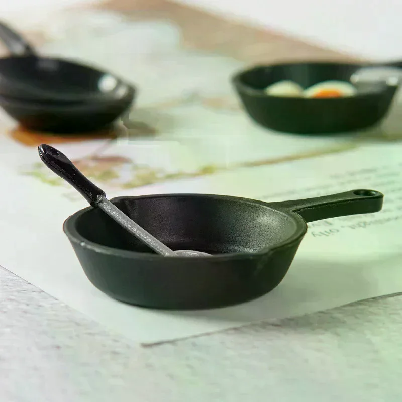 1/12 ドールハウスシミュレーションフライパン鍋モデルドールハウスミニチュアキッチン調理器具アクセサリードールハウス装飾