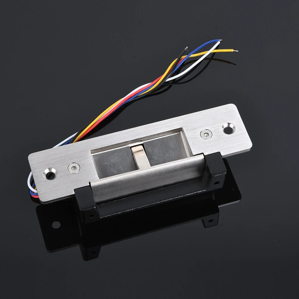 

Electric Lock Port Mechanical Gate Door Strike 5-Wire Signal Feedback Adjustable Power On/Off Stainless Steel Zinc Alloy