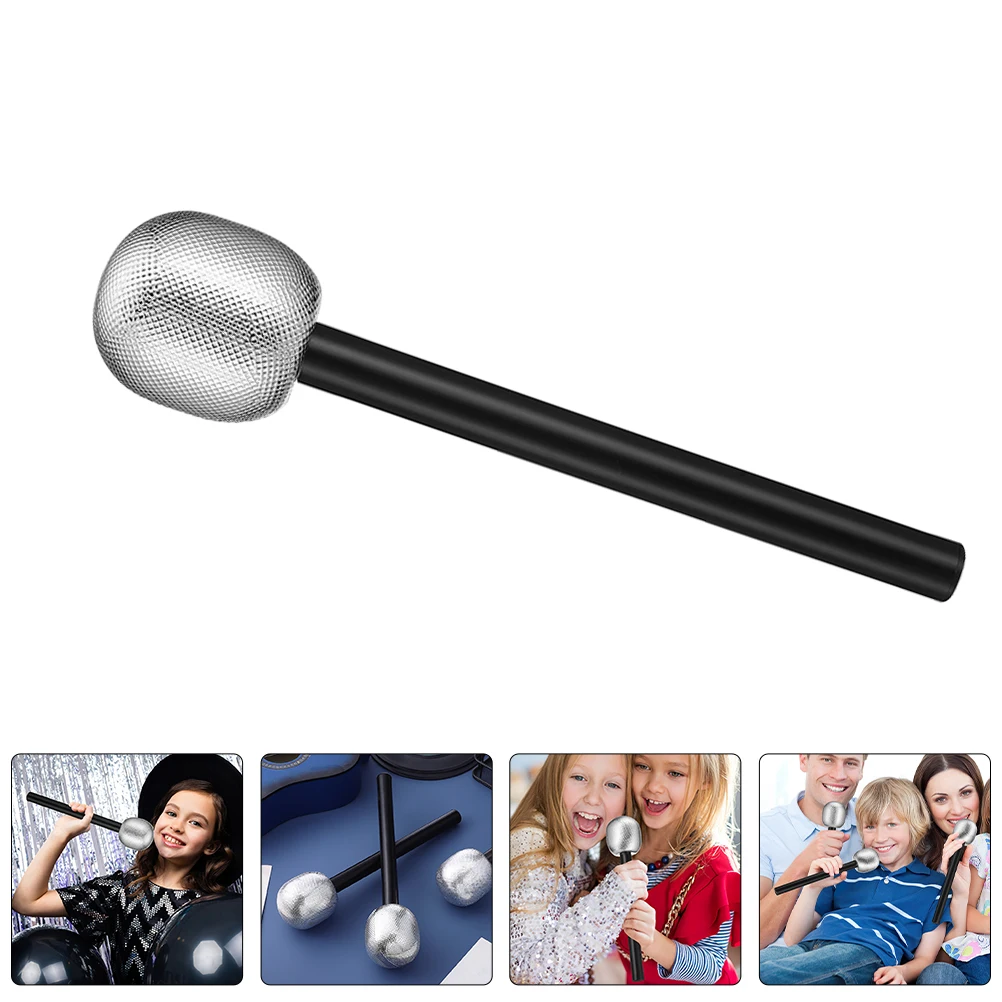 

5 Pcs Simulated Microphone Props Pretend Microphones Boy Nightclub Parties Cosplay Costume Decorative Fake Clothing