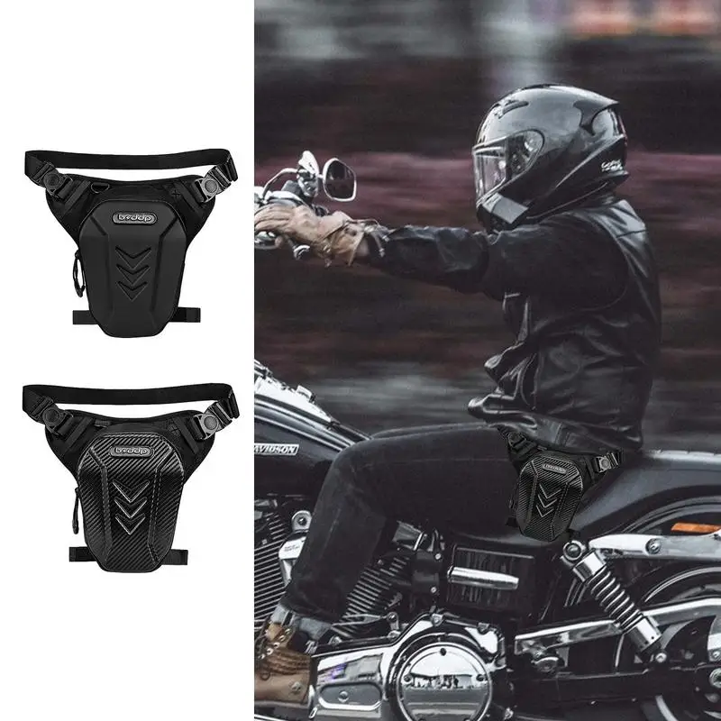 

Motorcycle Waist Pack Waterproof Drop Leg Side Bag Motorcycle Riding Outdoor Casual Waist Bag Bike Travel Leisure Bag Bike tools