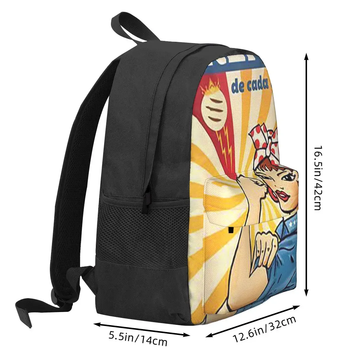Arepas Venezuela Backpack Hot Sale Daypack Large Capacity Children BookBag School Bag Shoulder Bags for Men Women